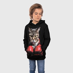 Детская толстовка 3D Cat boxing - фото 2