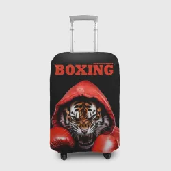 Чехол для чемодана 3D Boxing tiger