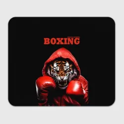 Прямоугольный коврик для мышки Boxing tiger