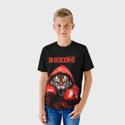 Детская футболка 3D Boxing tiger - фото 2