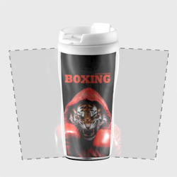Термокружка-непроливайка Boxing tiger - фото 2