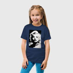 Детская футболка хлопок Портрет Мэрилин Монро - фото 2
