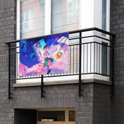 Флаг-баннер Судзумэ закрывающая двери: Сота Мунаката и Судзумэ - фото 2