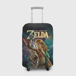 Чехол для чемодана 3D The Legend of Zelda - character Link