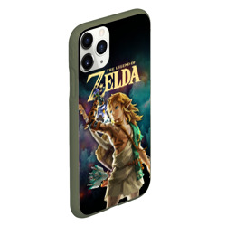 Чехол для iPhone 11 Pro матовый The Legend of Zelda - character Link - фото 2