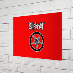 Холст прямоугольный Slipknot - пентаграмма - фото 2