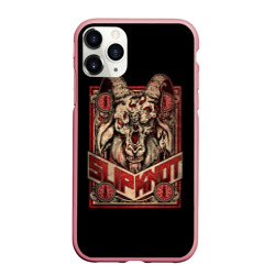 Чехол для iPhone 11 Pro Max матовый Slipknot - Бафомет