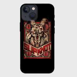 Чехол для iPhone 13 mini Slipknot - Бафомет