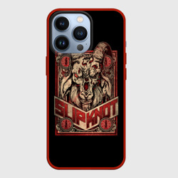 Чехол для iPhone 13 Pro Slipknot - Бафомет