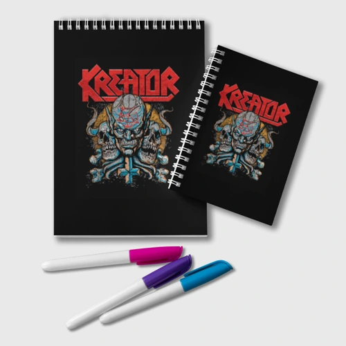 Блокнот Kreator - трэш-метал
