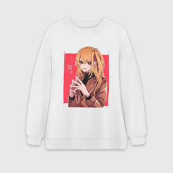 Женский свитшот oversize без начеса хлопок Рубин Хосино - Звездное дитя