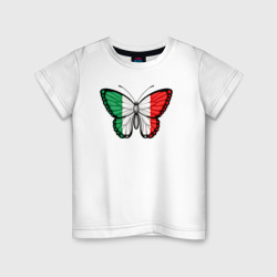 Детская футболка хлопок Италия бабочка