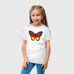 Детская футболка хлопок Германия бабочка - фото 2
