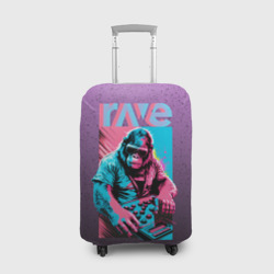 Чехол для чемодана 3D DJ Gorilla
