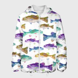Мужская куртка 3D Рыбный денёк