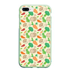 Чехол для iPhone 7Plus/8 Plus матовый Овощной салат