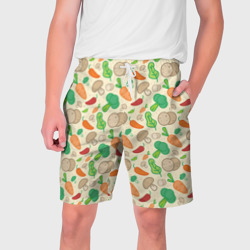 Мужские шорты 3D Овощной салат