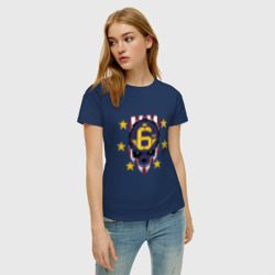 Женская футболка хлопок 6Th Street gang - фото 2