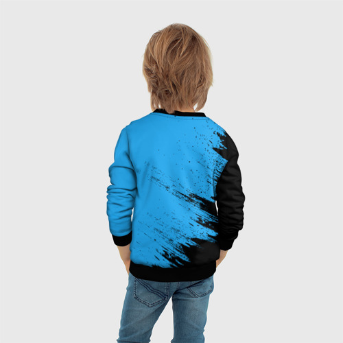 Детский свитшот 3D Юра космонавт футболист, цвет 3D печать - фото 6