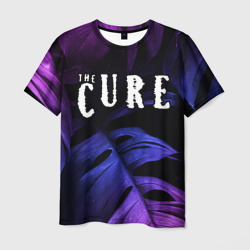 Мужская футболка 3D The Cure neon monstera