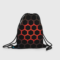 Рюкзак-мешок 3D Шестигранный паттерн