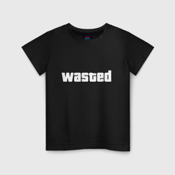 Детская футболка хлопок Wasted белый