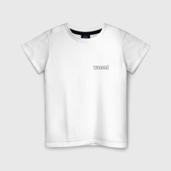 Детская футболка хлопок Wasted белый - мини