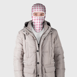 Балаклава 3D Барби-розовый: клетка - фото 2