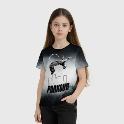 Детская футболка 3D Паркур - фото 2