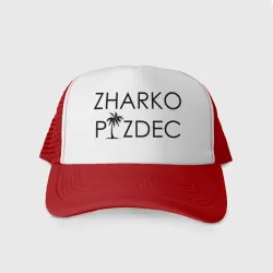 Кепка тракер с сеткой Очeнь жарко летом