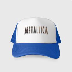 Кепка тракер с сеткой Metallica метaллик