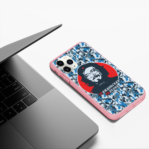 Чехол для iPhone 11 Pro Max матовый с принтом Егор Летов - Че Гевара, фото #5