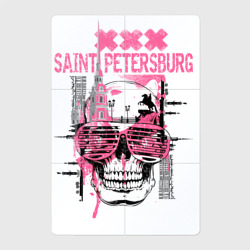 Магнитный плакат 2Х3 Санкт-Петербург и череп