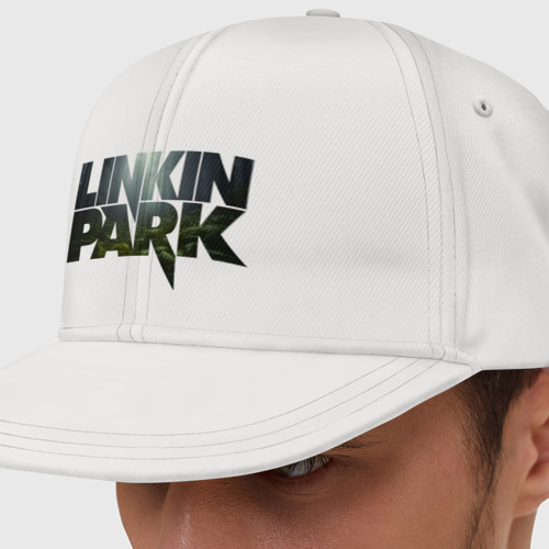 Кепка снепбек с прямым козырьком Linkin Park Лес