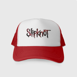 Кепка тракер с сеткой Slipknot Мoлнии