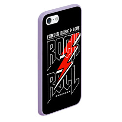 Чехол для iPhone 5/5S матовый Rock and Roll Forever - фото 2