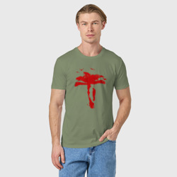 Мужская футболка хлопок Dead Island 2 - пальма - фото 2