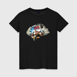 Женская футболка хлопок Dead Island 2 - characters