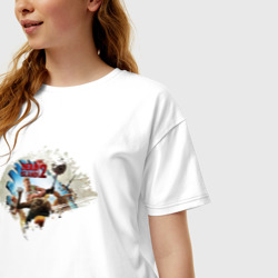 Женская футболка хлопок Oversize Dead Island 2 - characters - фото 2