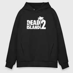 Мужское светящееся худи Dead Island 2 - logo