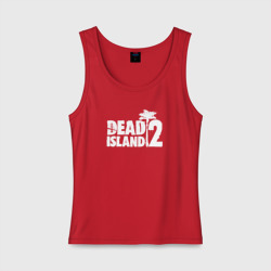 Женская майка хлопок Dead Island 2 - logo