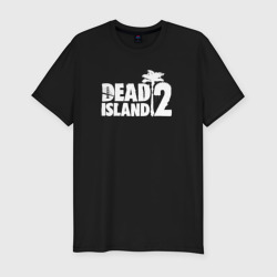 Мужская футболка хлопок Slim Dead Island 2 - logo