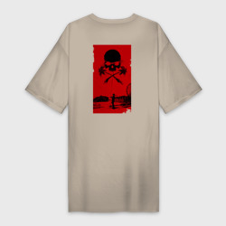 Платье-футболка хлопок Dead Island 2 - череп