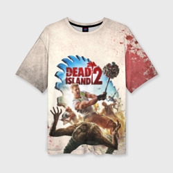 Женская футболка oversize 3D Сharacters - Dead Island 2