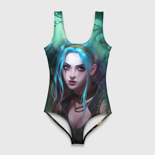 Женский купальник 3D Jinx fantasy art Arcane League of Legends, цвет 3D печать