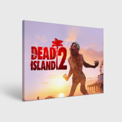 Холст прямоугольный Dead Island 2 - beach