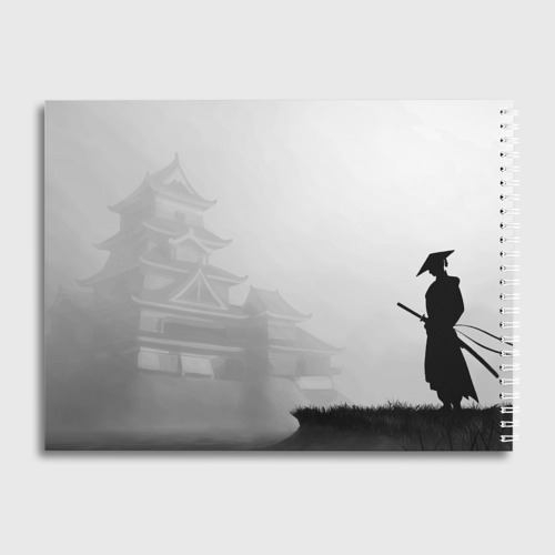 Альбом для рисования Бусидо - кодекс самурая - Япония - иероглифы - фото 2