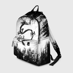 Рюкзак 3D Японский дракон с иероглифами