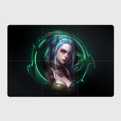 Магнитный плакат 3Х2 Jinx art Arcane League of Legends