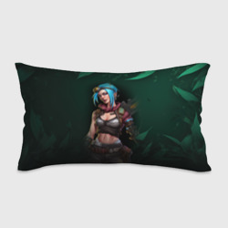 Подушка 3D антистресс Jinx art green Arcane League of Legends